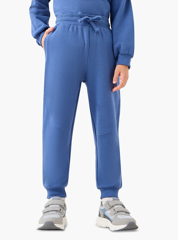 Juniors Graphic Print Sweatshirt and Joggers Set