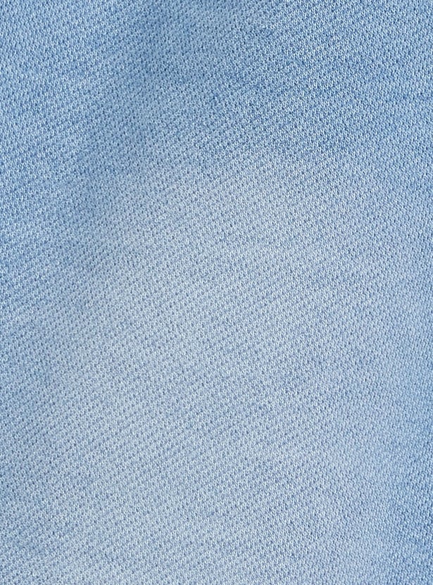 Juniors Washed Elasticated Jeans