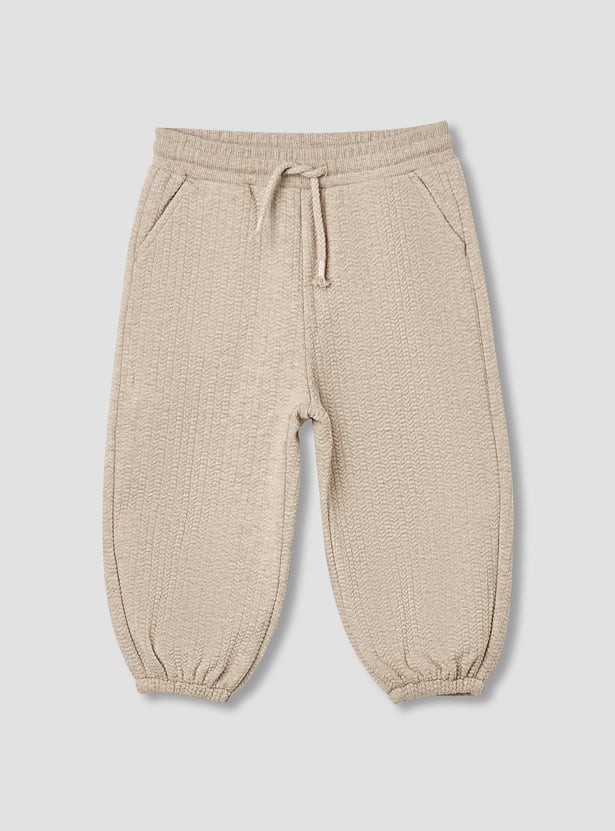 Giggles Textured Button Through Jacket and Jogger Set