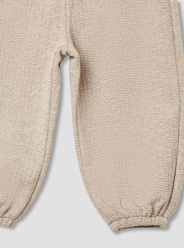 Giggles Textured Button Through Jacket and Jogger Set