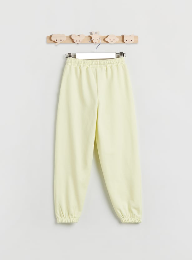 Juniors Teddy Print Joggers with Pockets