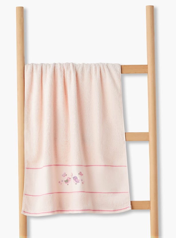 Juniors Embroidered Bath Towel - 60x120cm