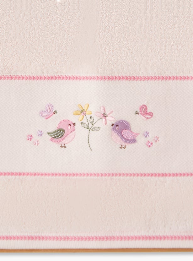 Juniors Embroidered Bath Towel - 60x120cm