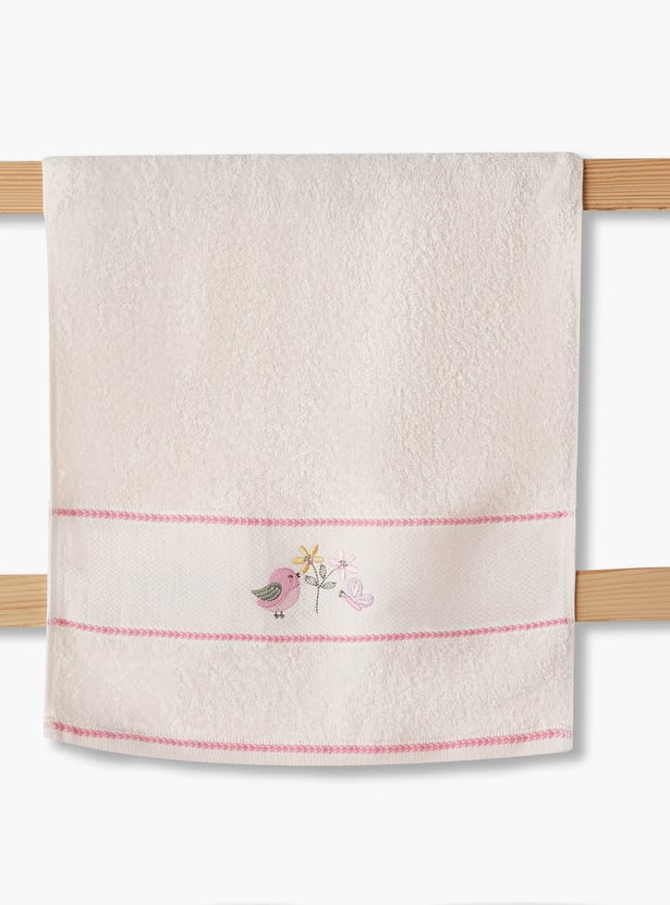 Juniors Embroidered Bath Towel - 38x76cm