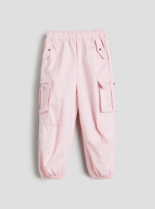 Juniors Heart Embroidered T-shirt and Joggers Set
