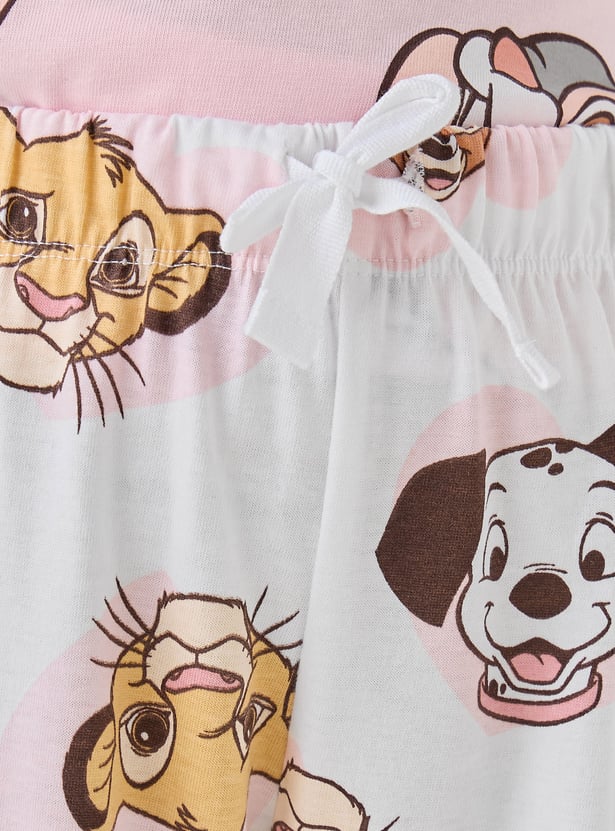 Juniors Bambi and Friends Print Pyjama Set - Set of 2