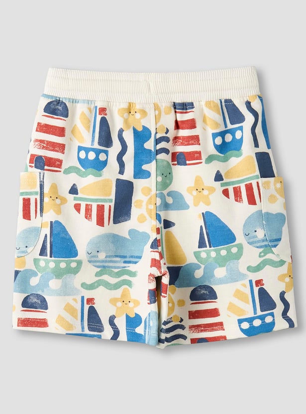 Juniors Assorted Drawstring Waist Shorts - Set of 2