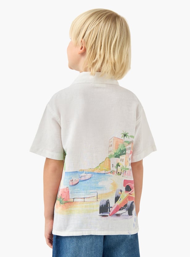 Juniors Printed Shirt
