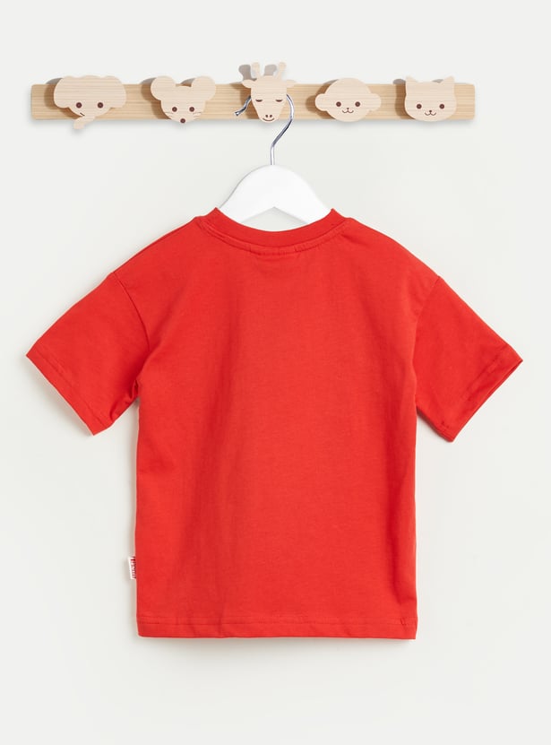 Juniors Spider-Man Print T-shirt