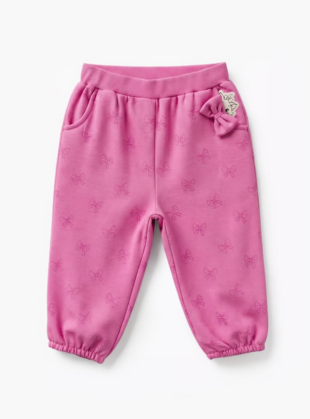 Juniors Marie Print Sweatshirt and Joggers Set