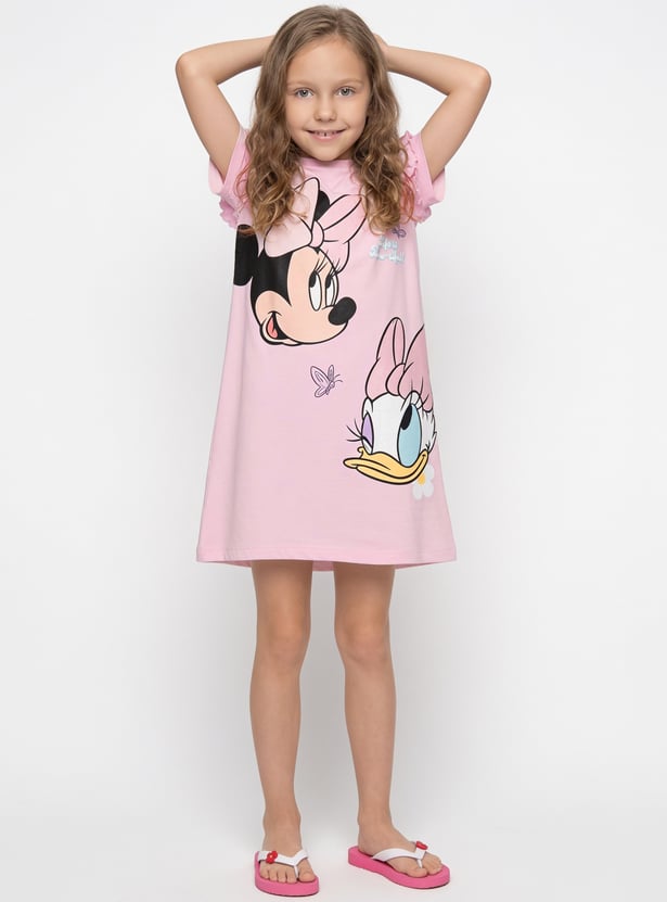 Juniors Minnie & Daisy Nightdress - Pack of 2