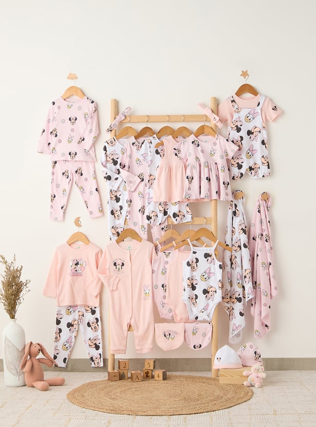 Juniors Minnie Mouse & Daisy Duck Print Bibs - Pack of 2