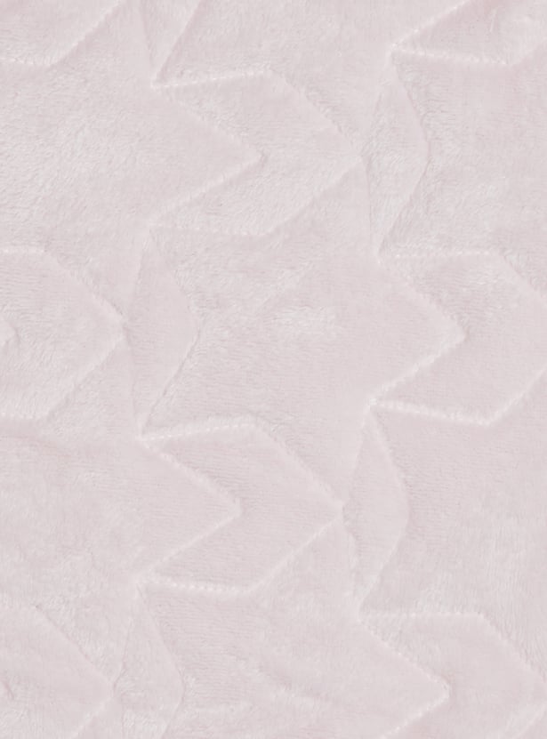 Juniors Quilted Embroidered 2 Ply Blanket