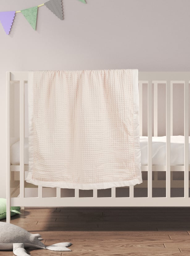 Juniors Waffle Textured 2 Ply Blanket
