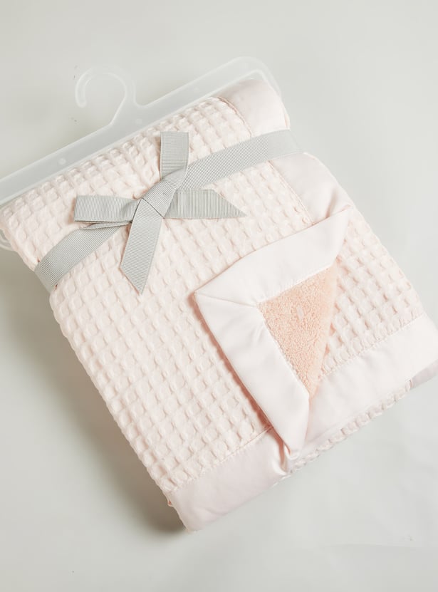 Juniors Waffle Textured 2 Ply Blanket