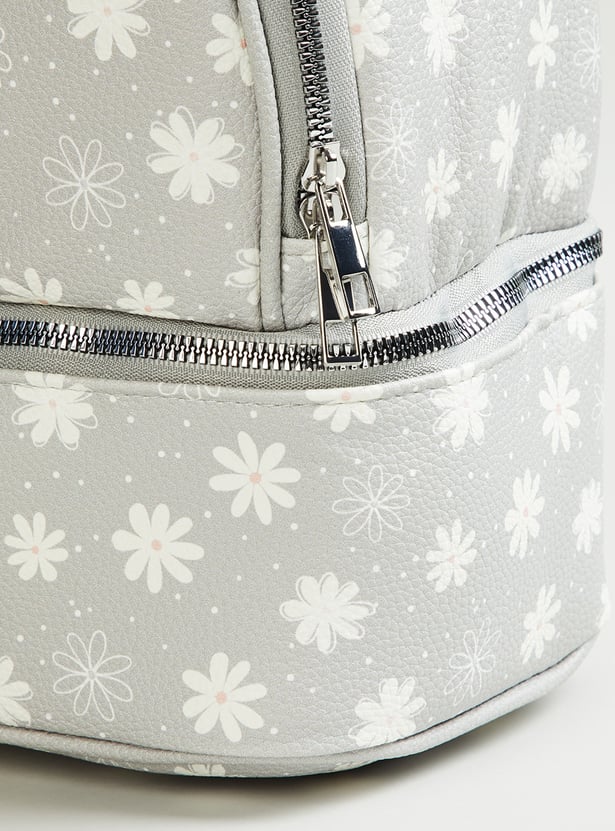Juniors Floral Print Feeding Backpack