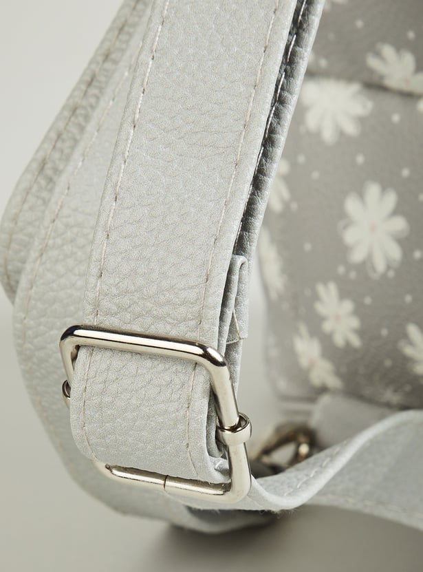 Juniors Floral Print Feeding Backpack