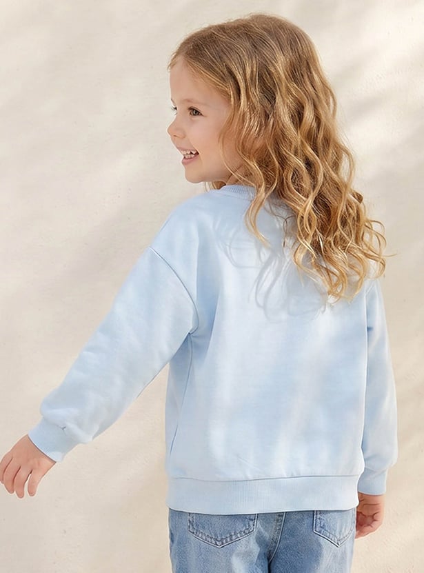 Juniors Printed Sweatshirt