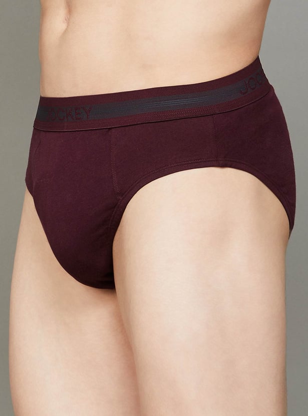 JOCKEY Solid Briefs - Pack of 2
