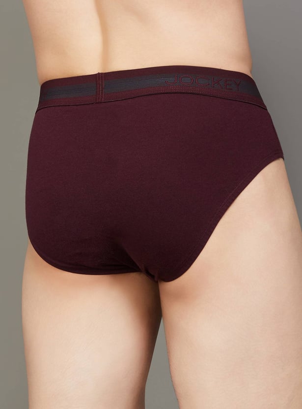 JOCKEY Solid Briefs - Pack of 2