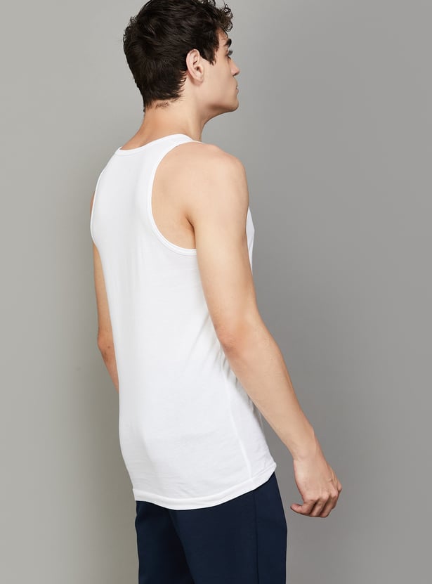 JOCKEY Solid Vest - Pack of 3