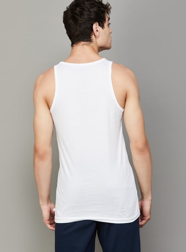 JOCKEY Solid Vest - Pack of 3