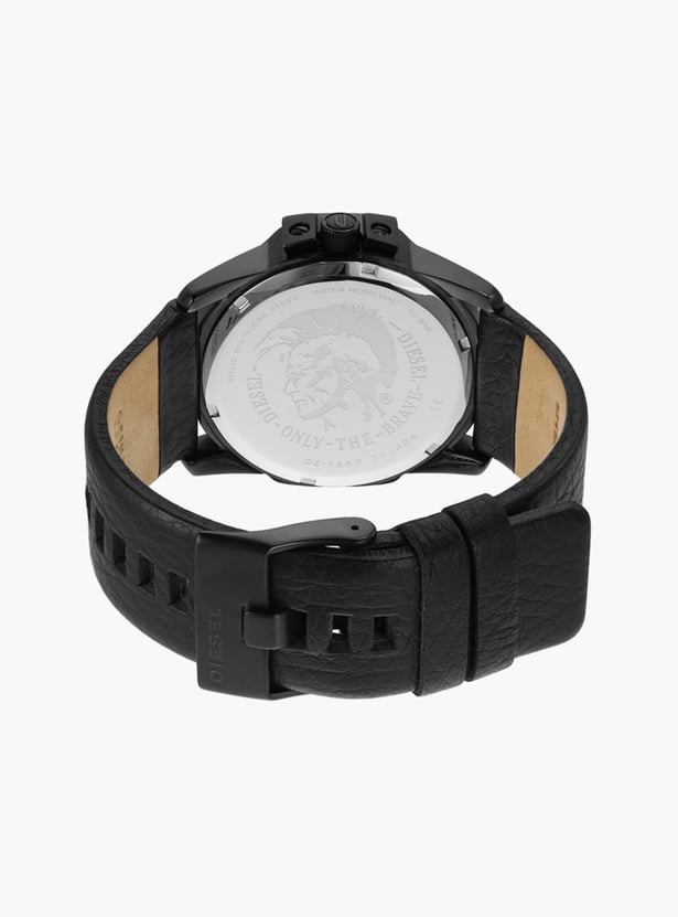 DIESEL Master Chief Analog Watch with Leather Strap - DZ1657