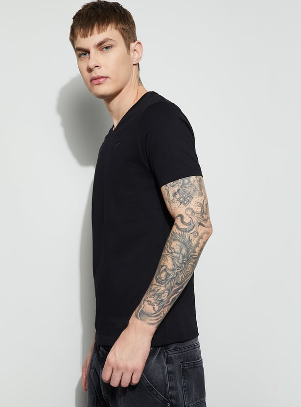 FAME FOREVER Solid T-shirt