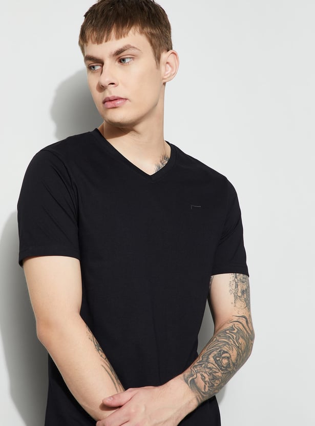 FAME FOREVER Solid T-shirt