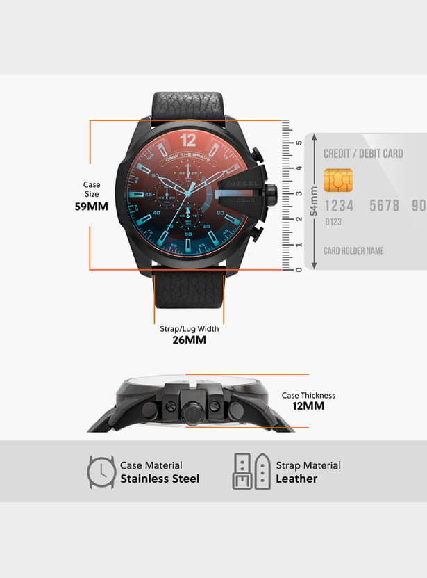 DIESEL Men Mega Chief Chronograph Watch - DZ4323