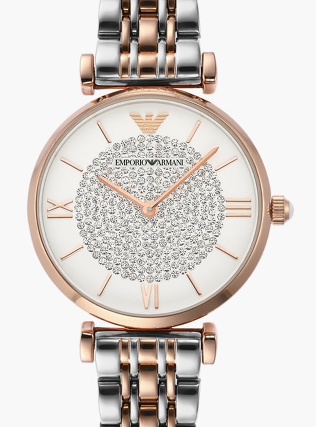 EMPORIO ARMANI Embellished Analog Watch - AR1926