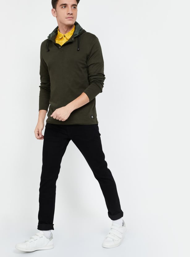 FORCA Solid Skinny Fit Jeans