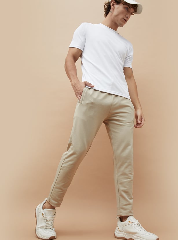 KAPPA Solid Slim Fit Track Pants