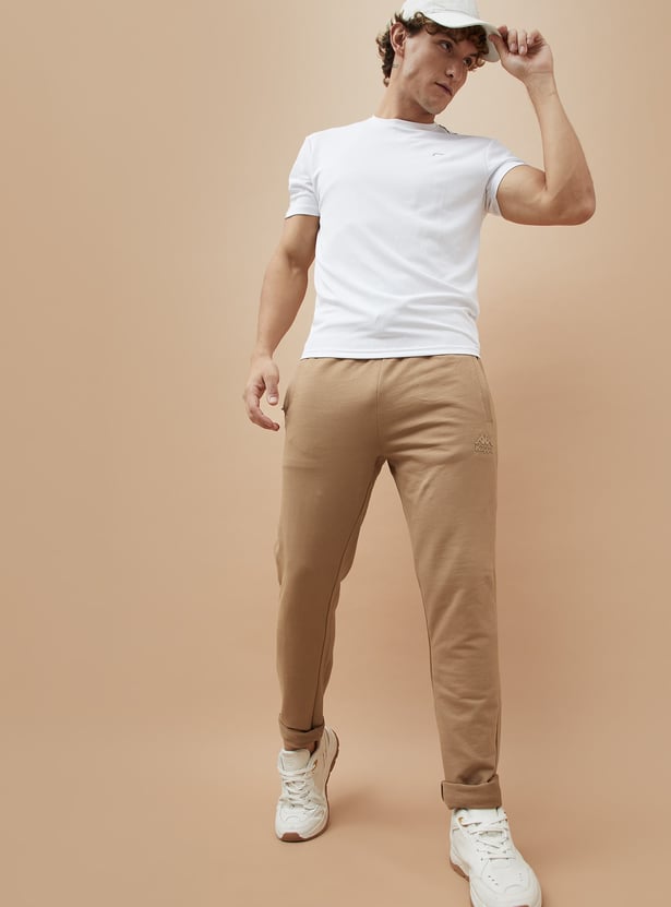 KAPPA Solid Slim Fit Track Pants