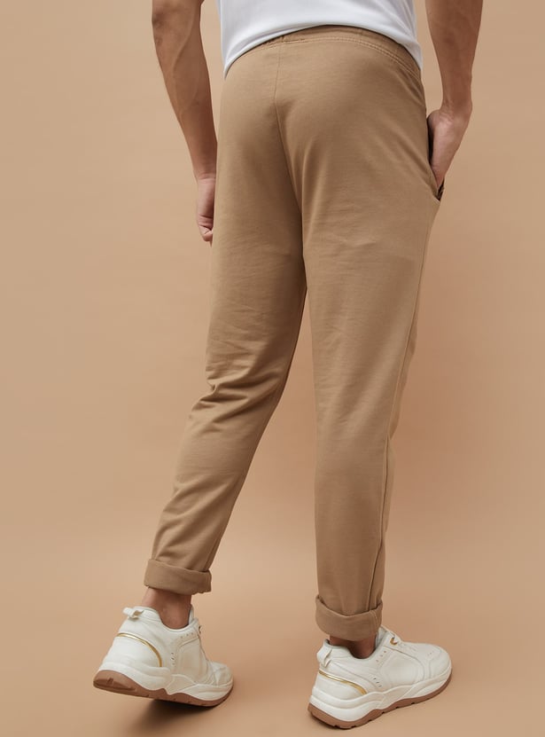KAPPA Solid Slim Fit Track Pants