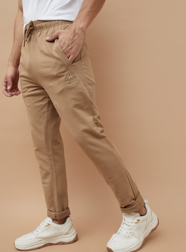 KAPPA Solid Slim Fit Track Pants