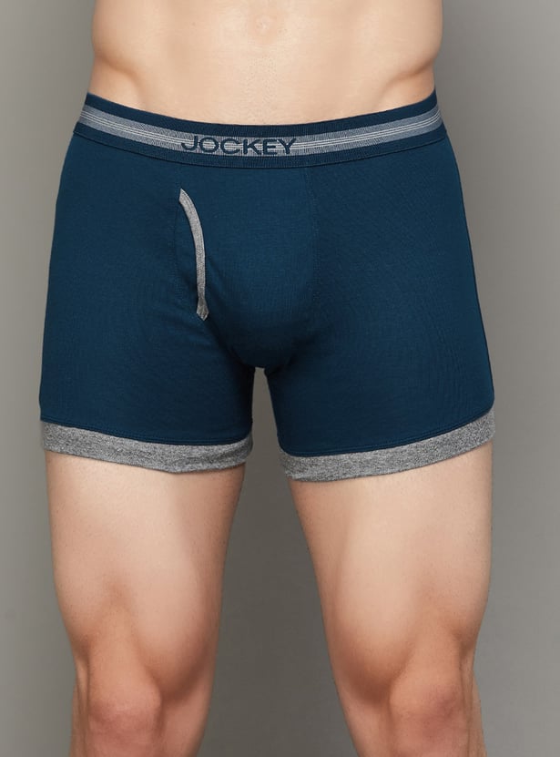 JOCKEY Solid Trunks - Pack of 2