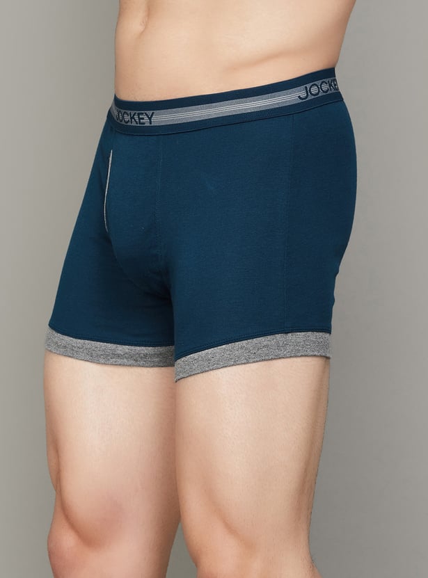 JOCKEY Solid Trunks - Pack of 2