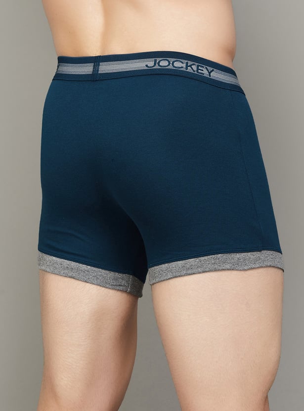 JOCKEY Solid Trunks - Pack of 2