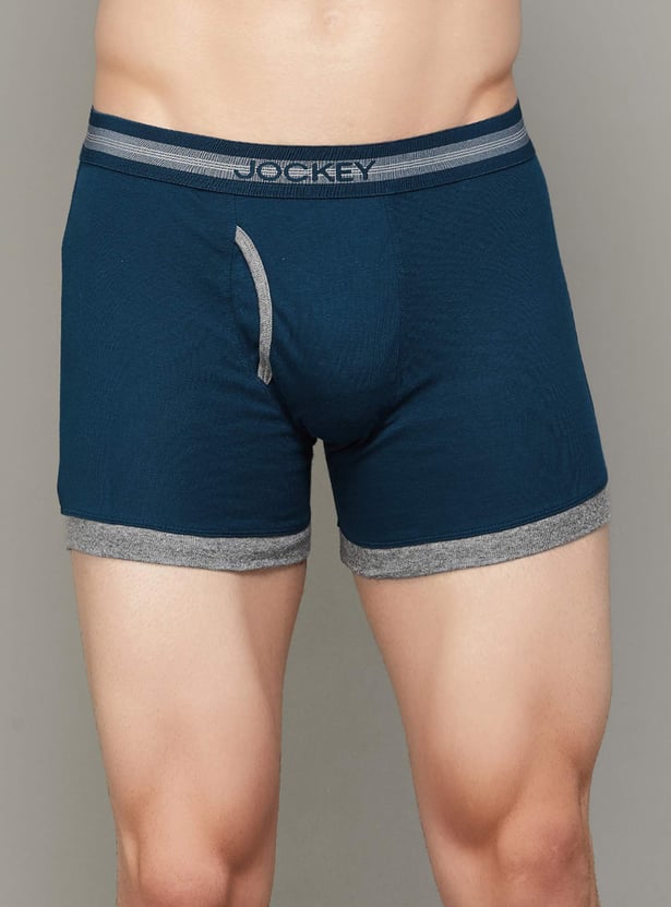 JOCKEY Solid Trunks - Pack of 2