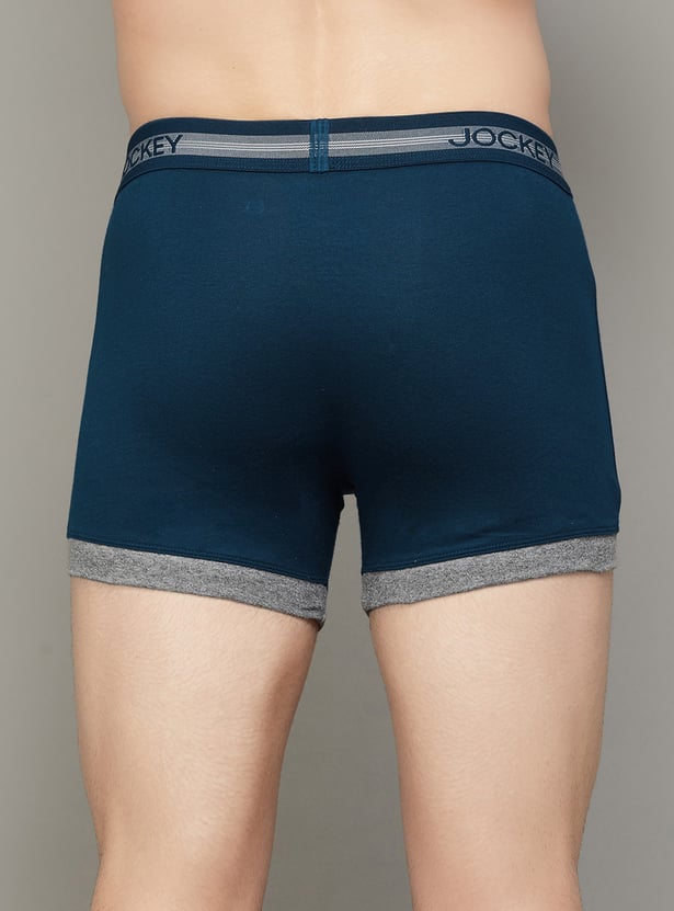 JOCKEY Solid Trunks - Pack of 2