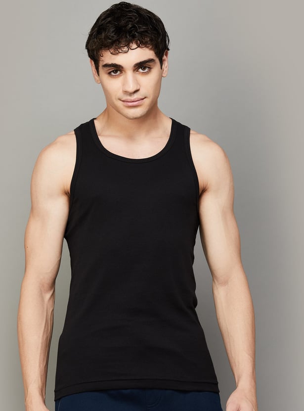 JOCKEY Solid Cotton Innerwear Vest