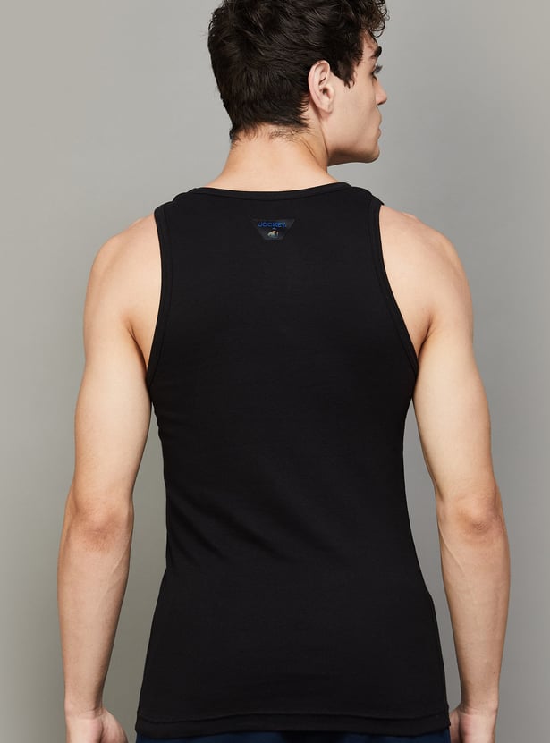 JOCKEY Solid Cotton Innerwear Vest