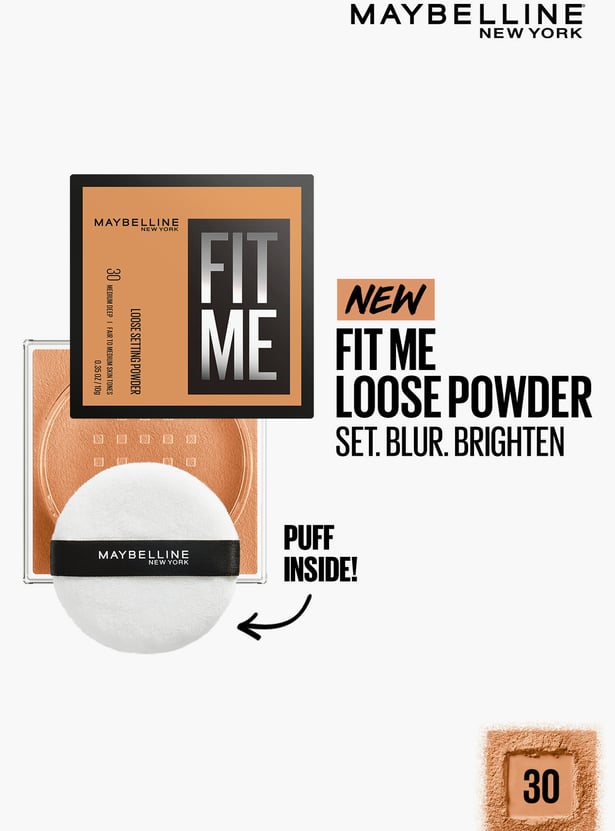 MAYBELLINE Fit Me Loose Powder - Deep 30 - 10g