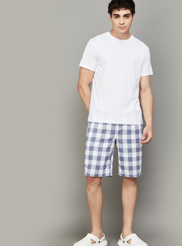 JOCKEY Men Solid Slim Fit Lounge T-shirt