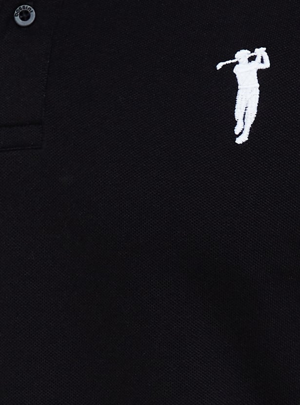 BOSSINI Men Solid Polo T-shirt
