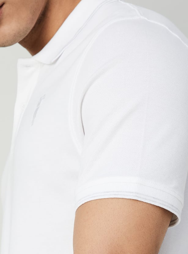 BOSSINI Solid Polo T-shirt
