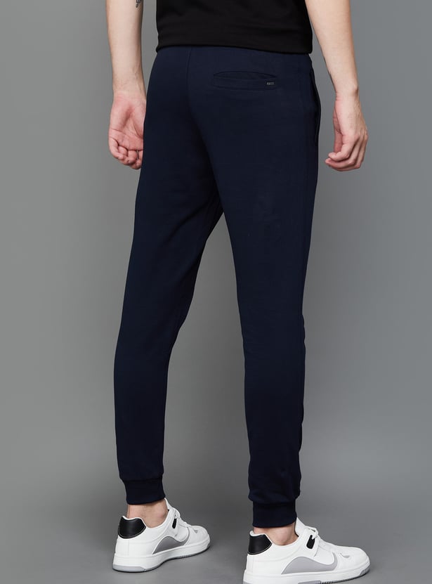 FAME FOREVER Men Solid Slim Fit Joggers