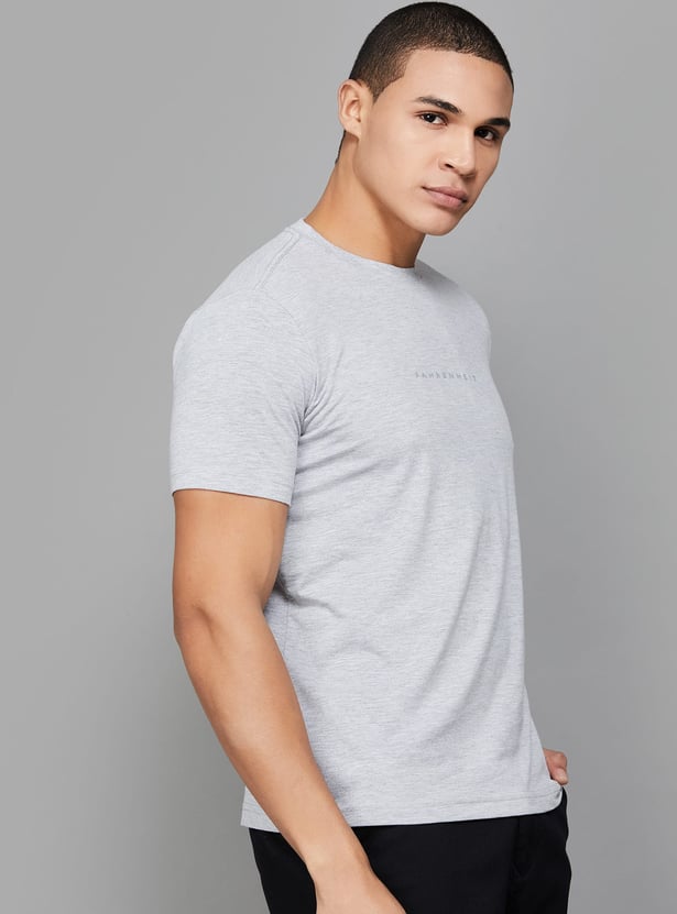 FAHRENHEIT Brand Print Slim Fit T-shirt - Pack of 3