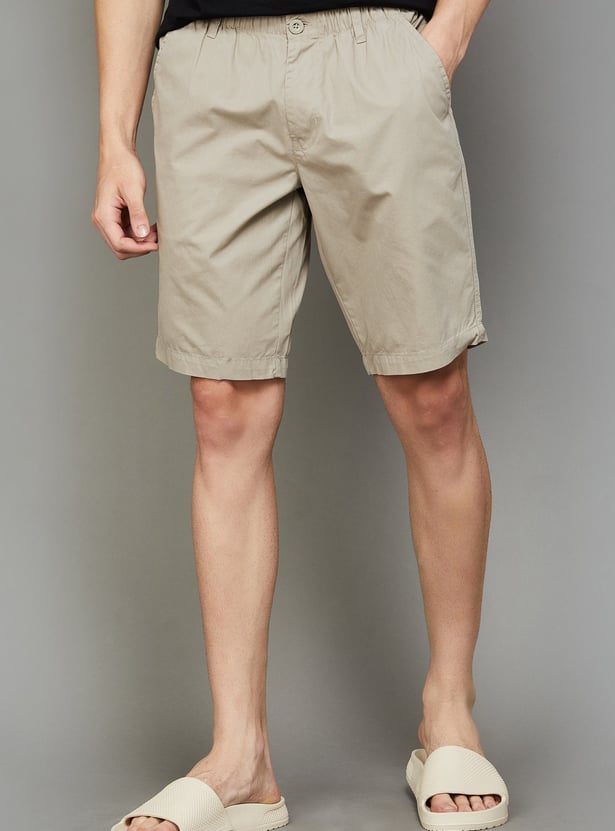 JOCKEY Solid Elasticated Shorts